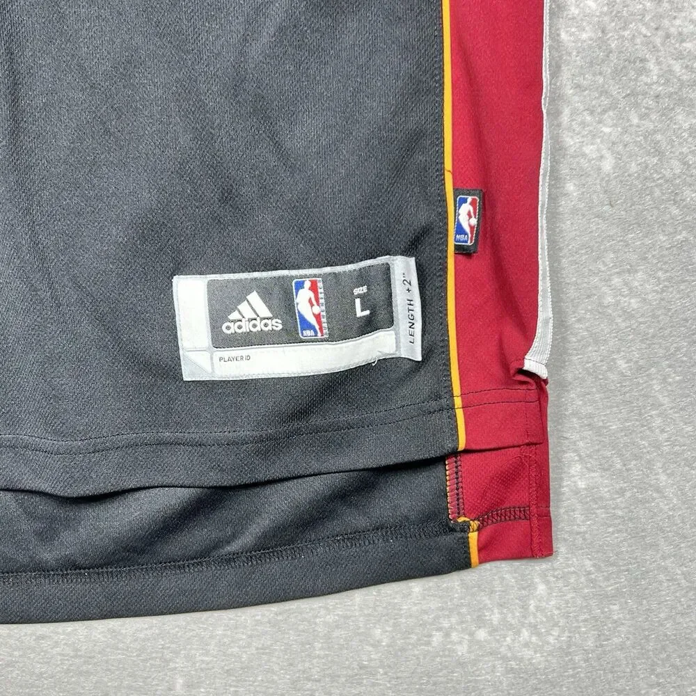 VTG Adidas 2013-14 Greg Oden #20 NBA Miami Heat Jersey Black Swingman Size Large
